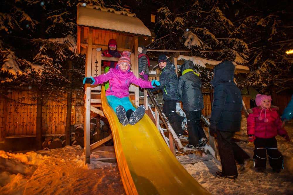 Zakopane Atrakcje dla Dzieci wieczorem