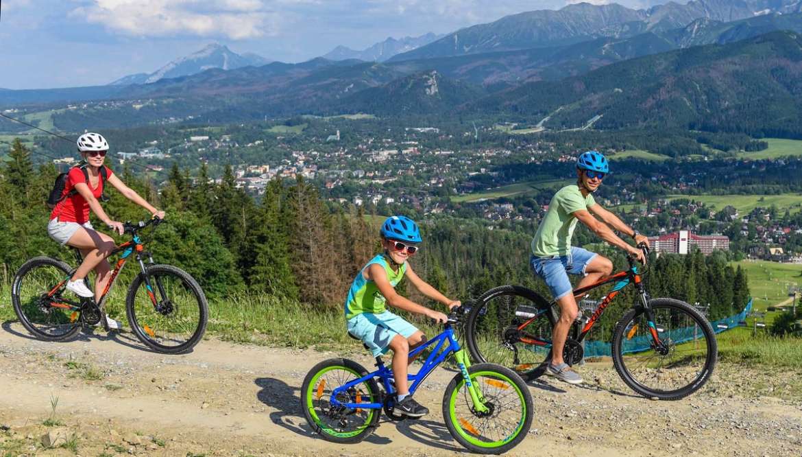 Rowery (ścieżki rowerowe) dla Dzieci Zakopane